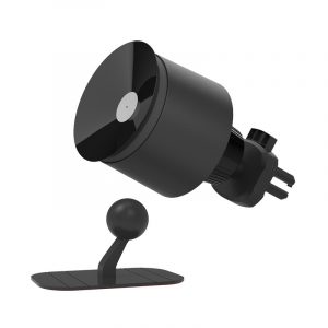 Vacuum Suction Cup Car Phone Holder Air Vent Mount Smartphone Bracket for Vehicle  black