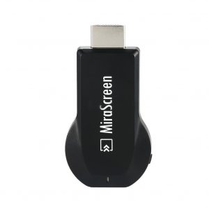 1080P MiraScreen WiFi Display Receiver 2.4G HDMI DLNA Airplay Miracast AV TV Dongle Black