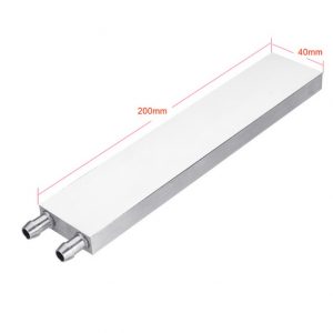 Aluminum Liquid-Water Cooling Block for Computer CPU Radiator for PC And Laptop CPU Heat Sink System 40*200