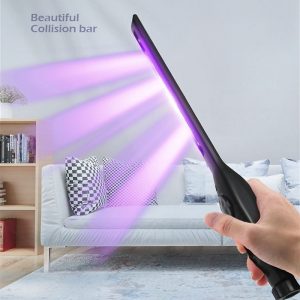 Household UV Disinfection Stick LED Sterilizer Wand Germicidal Lamp Bacteria Killer Disinfection Light black