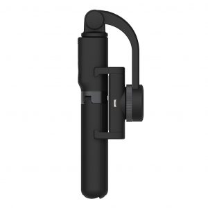 Smart Single Axis Stabilizer Stand Shockproof Head Selfie Camera Tripod Phone Stand black