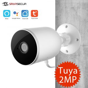 Smart WiFi IP Camera Outdoor Waterproof Wireless 1080P Two Way Audio Tuya Smart Life Motion Sensor Australian Plug