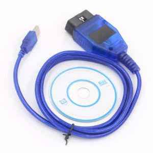 1M VAG COM KKL 409.1 OBD2 K-Line KWP2000 ISO9141 USB Cable FOR VW AUDI SKODA blue