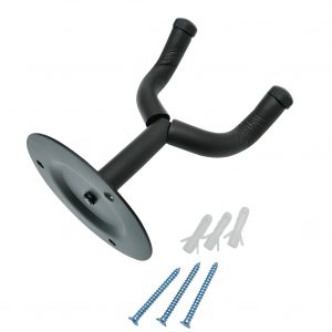 Electric Guitar Hanger Holder Ukulele Hook Wall Mount Round Stand Rack Bracket Display  GG-1