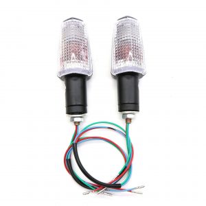 For HONDA CB400 CB1300 CB250 CB600 Motorcycle Modified Front Rear Turn Signal Indicator Warning Light Lamp White lamp housing