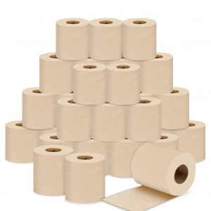 10 Rolls Toilet Paper Home 4 Layers Thicken Bamboo Pulp Sanitary Napkin 10rolls