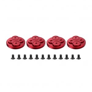 Upgraded Motor Covers Scratch-proof Propellers Block-up Protective Aluminum Alloy Motor Cover for Mavic Mini Drone red