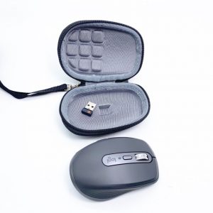 Computer Mouse Storage Bag  Portable?Hard Shell for MX Anywhere 3  black