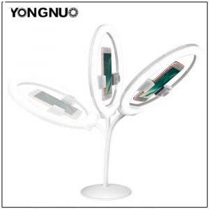 YONGNUO YN128 Selfie Ring Light Camera Photo Studio Phone 128 LED Ring Light 3200-5500K Photography Dimmable Ring Lamp  white