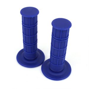 Motorcycle Handlebar Rubber Grips for Pit Dirt Bike HONDA XR400R XR600 XR650 KLX250 DRZ400 S/SM DR650 blue