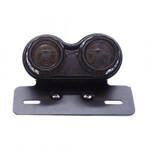 1pair Universal Motorcycle LED Taillight Custom Motorbike Rear Stop Brake Lamp Turn Signal Indicators