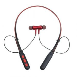 Bluetooth 5.0 Wireless Bluetooth Headphones Sport Running Earphones Stereo Super Bass Headset Wireless Headset red