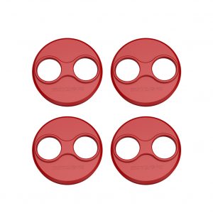 4pcs Motor Cover Metal Cap for DJI Mavic Mini Drone Dust-proof Engine Protector Guard Protective Accessory  4pcs red