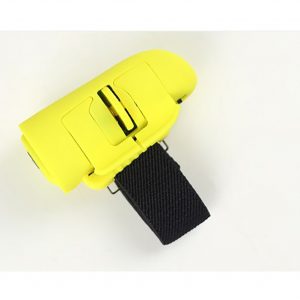 2.4G Creative Wireless Finger Ring Mini Gaming Mouse for Computer Phone Tablet Yellow (2.4G wireless with USB receiver)