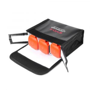 LiPo Safe Bag Explosion-proof Battery Storage Bag for Autel EVO II/Pro/Dual Series Drone Install three batteries