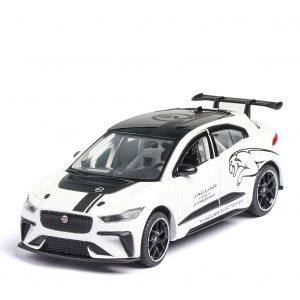 1/36 Children Simulated Pure Electric I PACE Toy Alloy Roadcar Car Model for Accessories Arrangement white