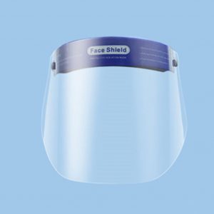 2PCS Full Face Masks Anti-droplets Anti-fog Dust-proof Face Shield Protective Cover Transparent Face Eyes Protector Safety Mask Transparent