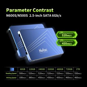 Netac N600S 2.5 inch SSD Hard Disk TLC Internal Solid State Drive  256GB
