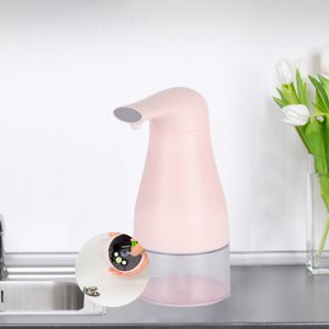 Automatic Foam Soap Dispenser Touchless Hand Infrared Auto Sensor Soap Pump for Kitchen Children Pink
