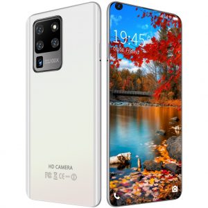 S30U Plus 6.82 inch 2GB RAM 16GB ROM Mobile Phone High-definition Large-screen Smartphone white_British plug