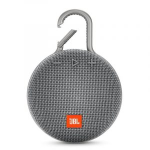 JBL Clip3 Speaker Wireless Portable Bluetooth Streaming IPX7 Waterproof 1000mAh Rechargeable Mini Portable Loudspeaker gray