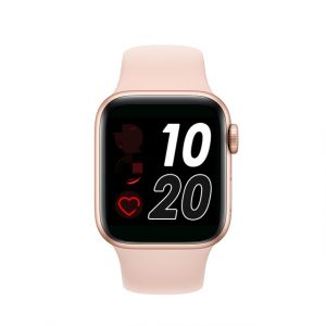 T500 Silicone Smart Watch Music Player Sleep Monitor Blood Pressure Bluetooth Call Watch Pink