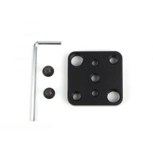 Aluminum Alloy Adapter Plate Expansion Module Accessory for DJI Ronin-S SC Handheld Gimbal Stabilizers black