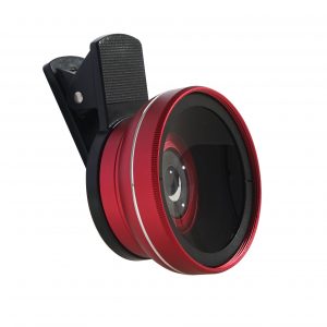 LQ-027 0.45xWide-angle Macro Large Lens Two-in-One Phone Lens Gold