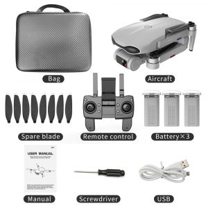 2020 NEW M9968 Drone 5G WIFI GPS 6K HD Mini Camera Profesional 1200 METERS Distance FPV Drone Protable Dron VS EX5 SG108 E520S Gray 3 batteries