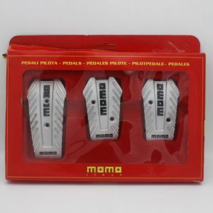 Universal Manual Car Brake Pedal Foot Pedal Non Slip Sport Racing Pedals Silver