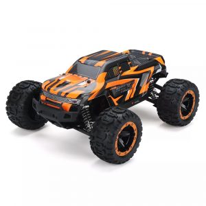 SG1601 1/16 RC Car Brush Motor 2.4GHz 30Km/h High Speed Vehicle Models With Head Light Remote Control Vehicle Models Kids Outdoor Play Toy Orange
