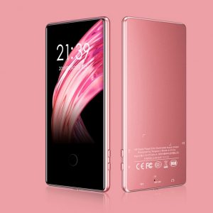 Touch ScreenMP3 Mp4 Player 8G 16G Sports 3.6 Inch Screen HD Lossless Music Player  Rose gold