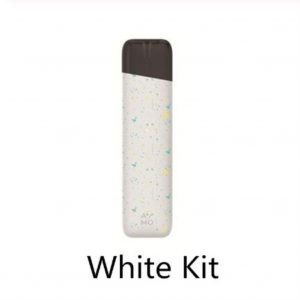 OVNS AIMO Mount Pod Vape Kit Mouth to Lung Flat Vape Ceramic Core Sprinkle white
