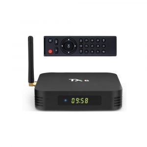 TX6 Android 9.0 TV BOX Allwinner H6 Quad core 2.4G+5G Dual Wifi BT 4.1 Set Top Box 4K HD H.265 Media Player 4G+64GB US plug