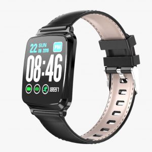 Smart Watch Bracelet Heart Rate Detecting Sports Bracelet Sleep Monitoring Pedometer Black
