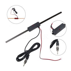Car Electronic Antenna Amplify FM Signals Windshield FM/AM Radio Antenna