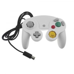 NGC Wired Game Controller Gamepad For WII Video Game Console Control with GC Port white