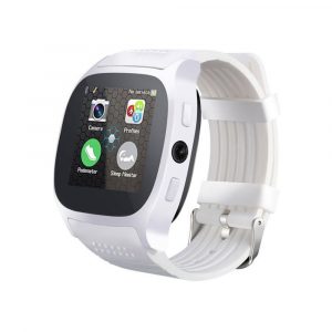SIMU Sports Timing Watch Smart Bluetooth Electronic Watch SIM Card Watch white