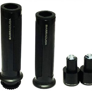 Universal 7/8'' 22mm Motorcycle Handlebar Grips + Handle Bar Ends  black