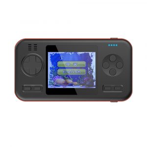 Multifunctional 2.8 Inch Color Screen Handheld Game Player Game Console Retro Classic Power Bank Black orange