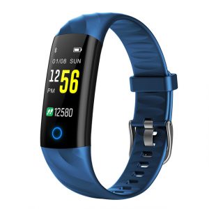 S5 Smart Bracelet Fitness Tracker Waterproof Smart Wristband Heart Rate Monitor Activity Tracker Blood Oxygen Sport Smart Band blue